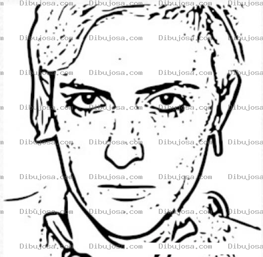 Dibujo para colorear Samantha Ronson coloring page