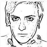 Dibujo para colorear Samantha Ronson coloring page