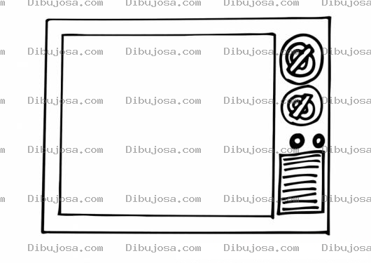 Dibujo para colorear Colorear Television