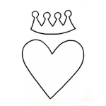 Dibujo para colorear Corona De Vida Sobre Un Corazon Dibujo De Sobre Toda Cosa Guardada Guarda Tu Corazon Porque De El Mana La Vida Coronadevida
