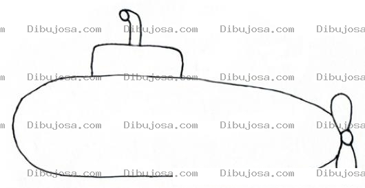 Dibujo para colorear Colorear submarino