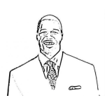Dibujo para colorear Michaelstrahan Dibujo De Michael Strhan Para Pintar Y Colorear A Strahanmichael