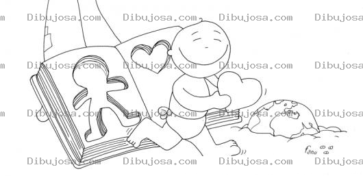 Dibujo para colorear El Bebe De Los Cuentos Para Pintar Y Colorear Cuento Vivo