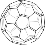 Dibujo para colorear Pelota De Futbol Con Pentagonos Y Hexagonos Para Pintar Y Colorear