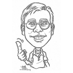 Dibujo para colorear Ya Vas A Ver Dibujo De Hombre Amenazando Con El Dedo Indice Para Pintar Y Colorear Amenaza Con El Dedo