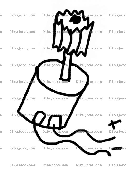 Dibujo para colorear Motor De Carrito Para Colorear Y Pintar