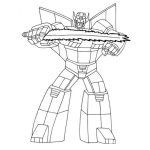 Dibujo para colorear Colorear Voltron