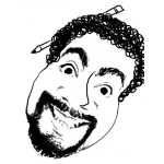 Dibujo para colorear Colocho Con Barba De Candadito Para Colorear
