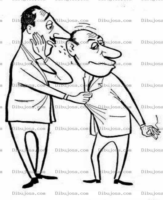 Dibujo para colorear Hombre Chismos Dibujo De Chismes De Hombres Para Pintar Y Colorear Hmbre Soplon