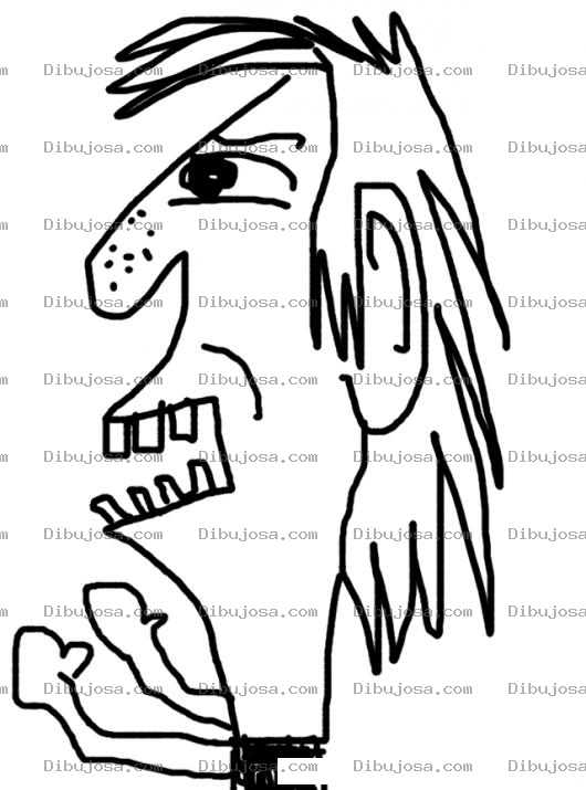 Dibujo para colorear Quishpinudo Peleonero Para Pintar Colorear Kishpinudo Pishpinudo Con Ganas De Pelear