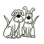 Dibujo para colorear Colorear Perro Y Perra