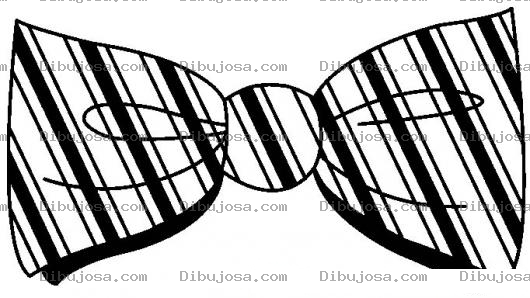Dibujo para colorear Corbatin De Colorear Para Colorear