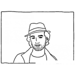 Dibujo para colorear Colorear Chico Con Sombrero