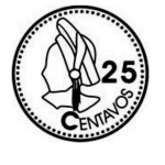 Dibujo para colorear 25 Centavos De Guatemala Dibujo De Una Moneda De 25 Len De Guatemala Para Pintar Y Colorear Una Choca Chapina Una Ficha De 25len