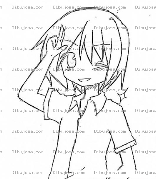 Dibujo para colorear Saludo De Looser Para Pintar Y Colorear