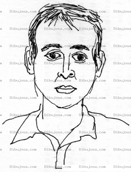 Dibujo para colorear Cara De Desvelo Dibujo De Hombre Con Cara De Desvelado Y Trasnochado Para Pinta Y Colorear