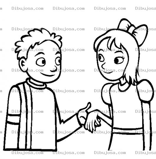 Dibujo para colorear Queres Ser Mi Novia Dibujo De Una Declaracion De Amor Para Pintar Y Colorear A Un Chico Preguntando A Una Chica Te Gustaria Ser Mi Novia