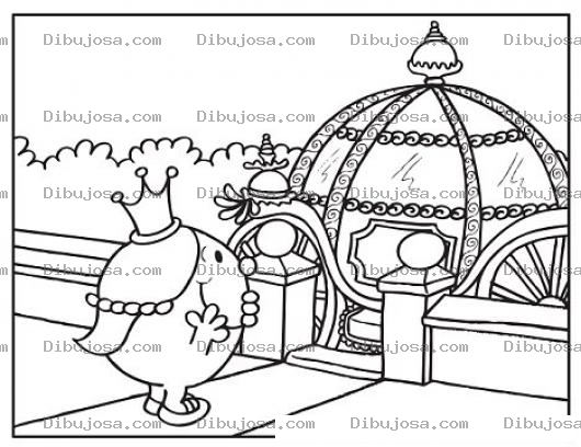Dibujo para colorear Princesahuevo Dibujo De Princesa Con Cuerpo De Huevo Para Pintar Y Colorear Huevoprincesa