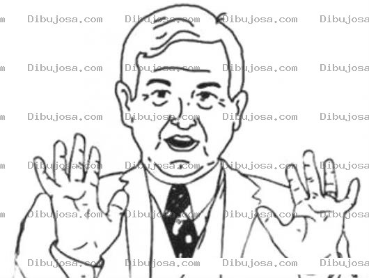 Dibujo para colorear Yo No Fui Yonofui Dibujo De Hombre Negando Su Culpabilidad Para Pintar Y Colorear Deveritas Que No Fui Yo Nofuiyo A Saber Quien Fue