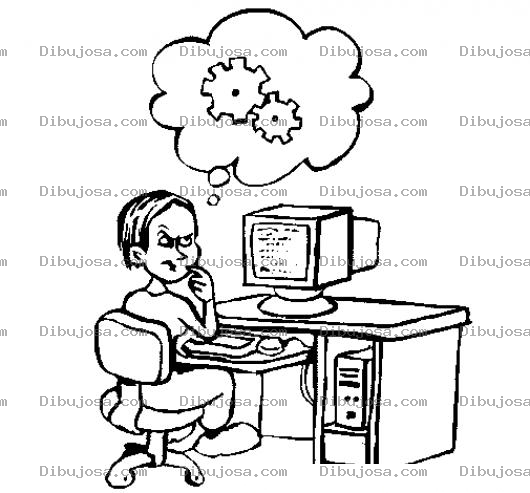 Dibujo para colorear Programador De PHP Pensando Como Hacer Un Script Para Pintar Y Colorear Desarrollador Web de Perl CGI MySQL Python C++ Fortran Pascal VisualBasic SDK Java Dbase Cobol Foxpro CrystalReports As400 Oracle Asembler RPG ASP ColdFusion Batch Cisco y CCNA