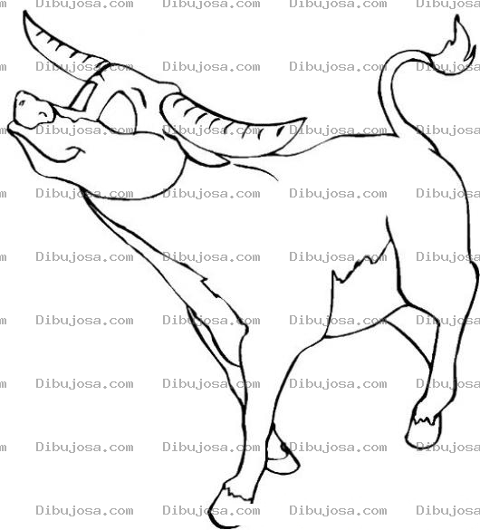 Dibujo para colorear Toro Orgulloso Dibujo De Torito Creido Vanidos Y Orgulloso Para Pintar Y Colorear