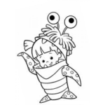 Dibujo para colorear Disfraz De Langosta Dibujo De Nino Disfrazado De Langosta Para Colorear