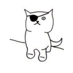 Dibujo para colorear Gato Pirata Dibujo De Un Gatito Pirata Para Pintar Y Colorear A Un Gatopirata
