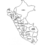 Dibujo para colorear Mapadeperu Dibujo De Mapa De Peru Para Pintar Y Colorear Perumap