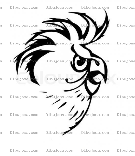 Dibujo para colorear Angryparrot Dibujo De Angryperico Andryloro Para Pintar Y Colorear Loro Enojado Perico Enojado