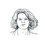 Dibujo para colorear Dibujo De Una Mujer De 35 Anos Para Pintar Y Colorear