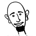Dibujo para colorear Pelonconbarba Dibujo De Un Muchacho Pelo Con Barbita De Chivo Para Pintar Y Colorear Rapado Barbado Calvo Barbitas