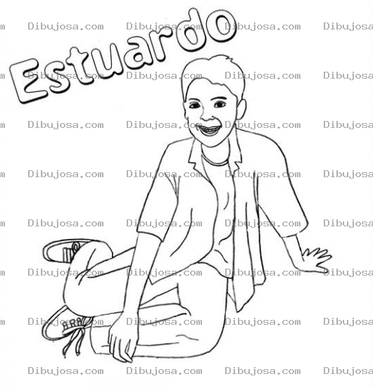 Dibujo para colorear Estuardo Dibujo De Estuardo Para Pintar Y Colorear A Estuardoestuardo