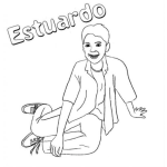 Dibujo para colorear Estuardo Dibujo De Estuardo Para Pintar Y Colorear A Estuardoestuardo