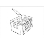 Dibujo para colorear Caja De Cervezas Para Pintar Y Colorear