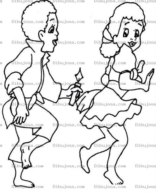 Dibujo para colorear Negrito Y Negrita Bailando Para Pintar Y Colorear Pareja De Negritos Bailando Punta En Livinstone Livingtone Livinston Livingston Morales Palodemayo Puertolimon Zambos Esmeralda Sanpedro Laceiba Puntagorda Cuyamelito Roatan