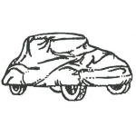 Dibujo para colorear Lona Para Poreteger Vehiculos Dibujo De Un Carro Tapada Para Pintar Y Colorear