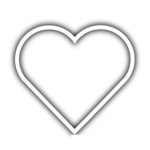 Dibujo para colorear Dibujo De Corazon Neon Para Pintar Y Colorear
