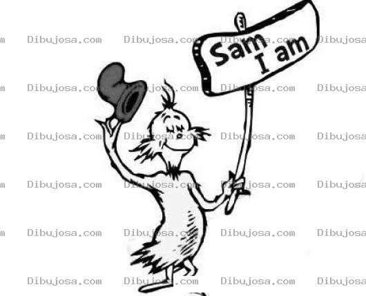Dibujo para colorear Dibujo De Sam Para Colorear
