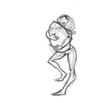 Dibujo para colorear Mujer Deahuevo Dibujo De Una Chica De A Huevo Abrazando Un Huevo Gigante Para Colorear