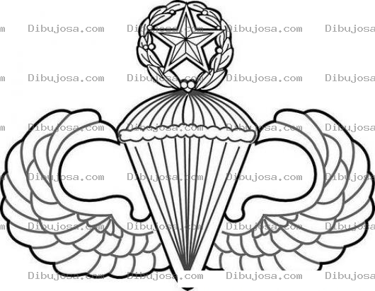 Dibujo para colorear Insignia De Paracaidista Del Ejercito De Guatemala Para Pintar Y Colorear Alas De Seda De Paracaidista Libre Piernas Paracaidista Hay Que Muerte Tan Sabrosa La Que Sintio Hay Que Muerte Tan Sabrosa La Que Sintio Y Ya Nunca Mas Salto