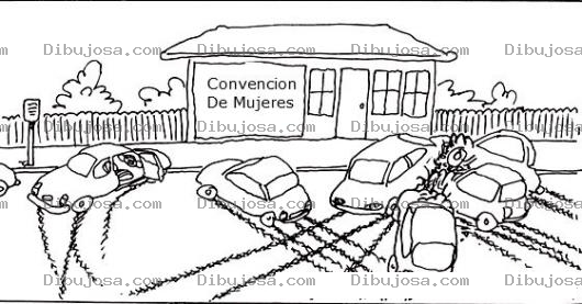 Dibujo para colorear Convenciondemujeres Dibujo De Mujeres Al Volantes Para Pintar Y Colorear Convencion De Mujeres