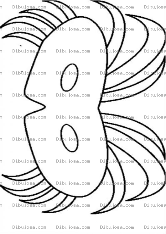 Dibujo para colorear Antifaz De Carnaval Para Imprimir Recortar Y Colorear Mascara Recortable De Carnabal