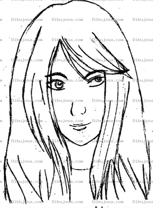 Dibujo para colorear Chicarubia Dibujo De Quinceanera Rubia Para Pintar Y Colorear Muchacha Guera Chela Canche Zarca Chelita Zarquita Guerita