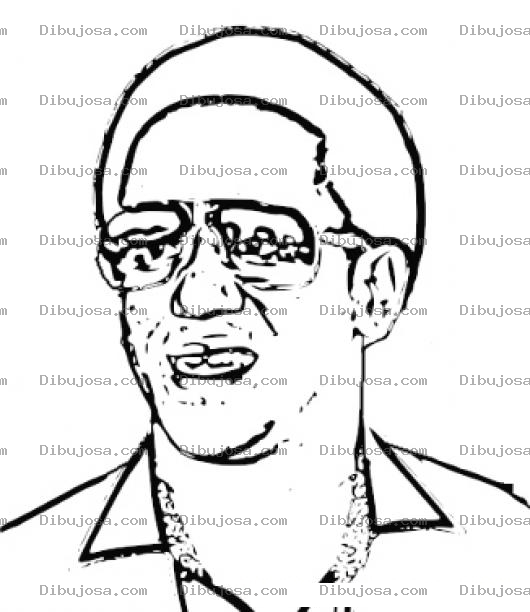 Dibujo para colorear Colorear a Tego Calderon