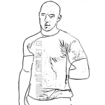 Dibujo para colorear Vin Diesel Colouring Page