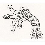 Dibujo para colorear Dibujo Azteca Para Pintar Y Colorear
