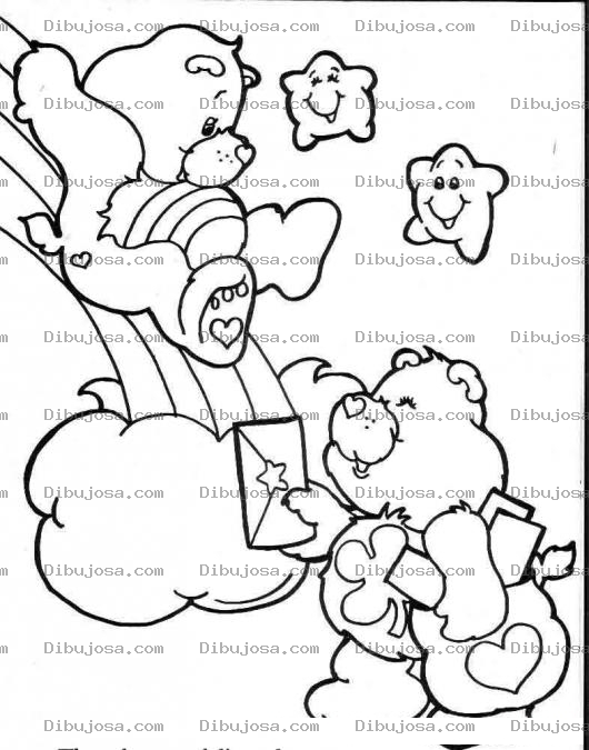 Dibujo para colorear Colorear ositos carinositos de la ciudad de quiereme mucho
