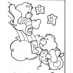 Dibujo para colorear Colorear ositos carinositos de la ciudad de quiereme mucho