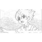 Dibujo para colorear Dibujo De Nino Futbolist Para Pintar Y Colorear
