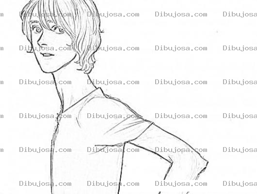 Dibujo para colorear Dibujo De Chavo Flaco Para Pintar Y Colorear Chavoflaco Seco Y Delgado